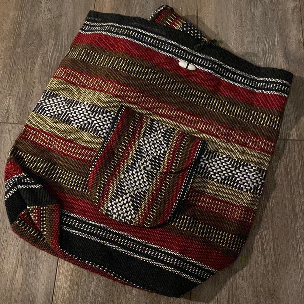 Woven Backpack